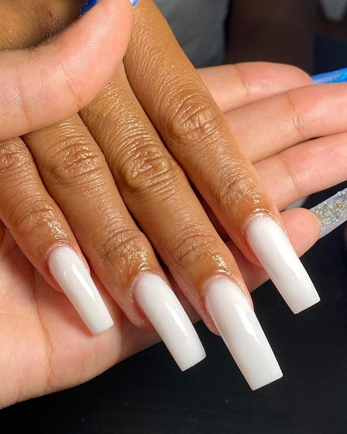 IN.HYPE Hard Builder Gel for Nail Extension/Strengthening (milky white #1) Color Sculpting Gel UV/LED Cured