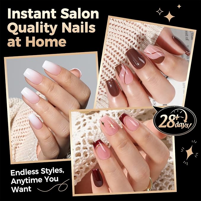 Extra Short Nail Tips: 504pcs Pre-shaped Half-matte Coffin Short Nails, 12 Sizes XS Clear Full Cover Fake Nails Soft Gelly Ballerina Press on Gel Nail Tips for Extension