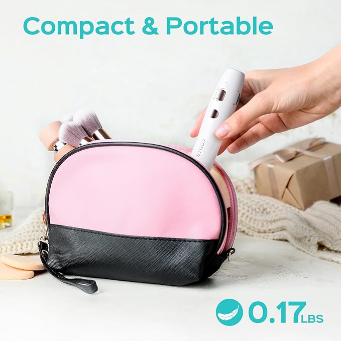 Cordless Electric Nail Drill File: COSLUS Nail Drill Machine with Stepless Speed Knob for Acrylic Gel Dip Powder Polish, Professional Portable Manicure Pedicure Kit Rechargeable for Home Salon Use