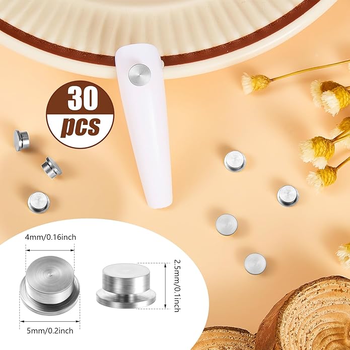 Leelosp 30 Pieces Spinning Nail Charms Nail Art Rotating Charm Bearing Art Tool Rings Jewelry Rotating Tools 3D for Women Girls Crafting Jewelry Accessories