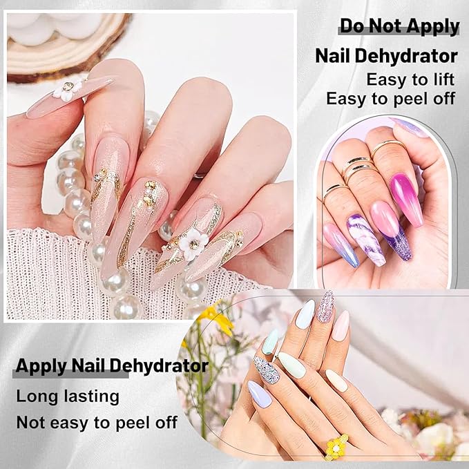 JODSONE 16.5ml Nail Dehydrator Professional Manicure Design Manicure DIY Ideal for Beginner Nail Artists