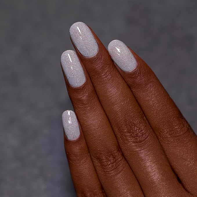 ILNP Tombstone - Bone Grey Holographic Nail Polish