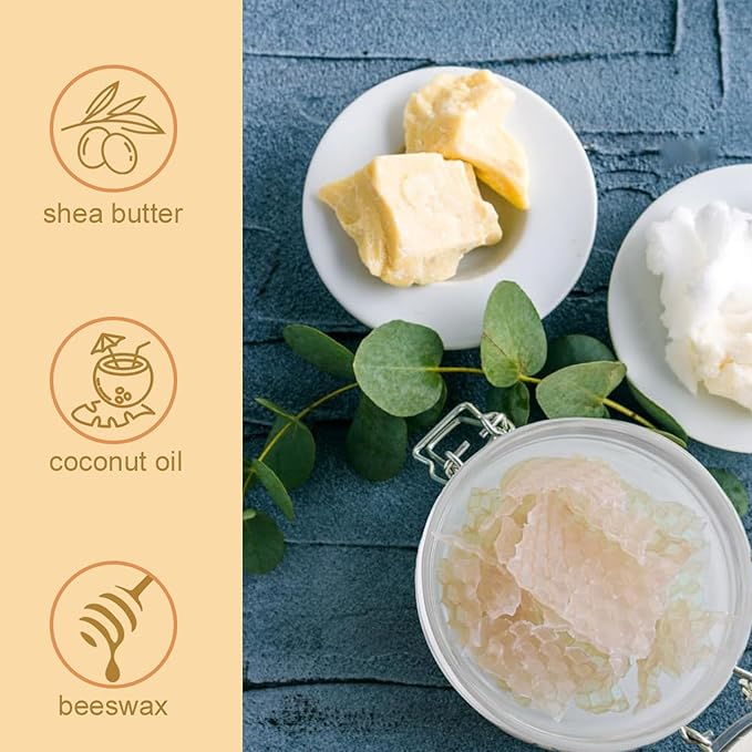 Honey Foot Cream for Extremely Dry, Cracked Skin,Deeply Moisturizing Foot & Hand Balm,Fast-Acting Repair for Rough Heels, Knees, Elbows & Hands for Women & Men - 1.41 oz