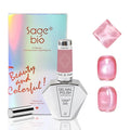 Cat Eye Gel Nail Polish 15ml Rose Drift, Magnetic Gel with Shimmer Glass Bead Effect, Soak Off UV LED Nail Gel, Home DIY Nail Art Design