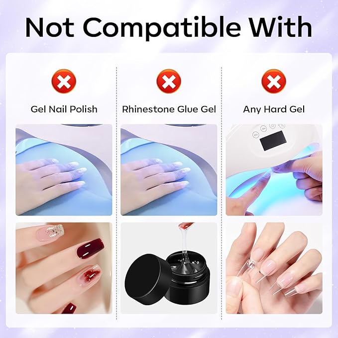 Makartt Nail Glue Remover for Press on Nails - 30ML Hema-Free, Glueoff Easy Removal Versatile Debonder for Glue on Tips, Regular Polish, Quick Glues and Semi-Cured Sticker DIY Manicure Supply