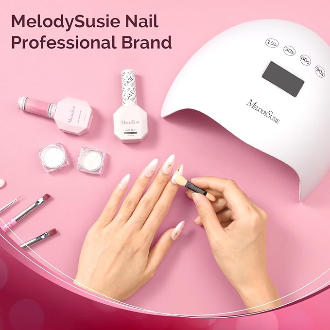 MelodySusie White Chrome Nail Powder for Gel Nails,Pearl Powder Mirror Effect Pigment Pearlescent Mermaid Pigment Pearl Glitter for Home DIY Salon Use Visit The MelodySusie Store