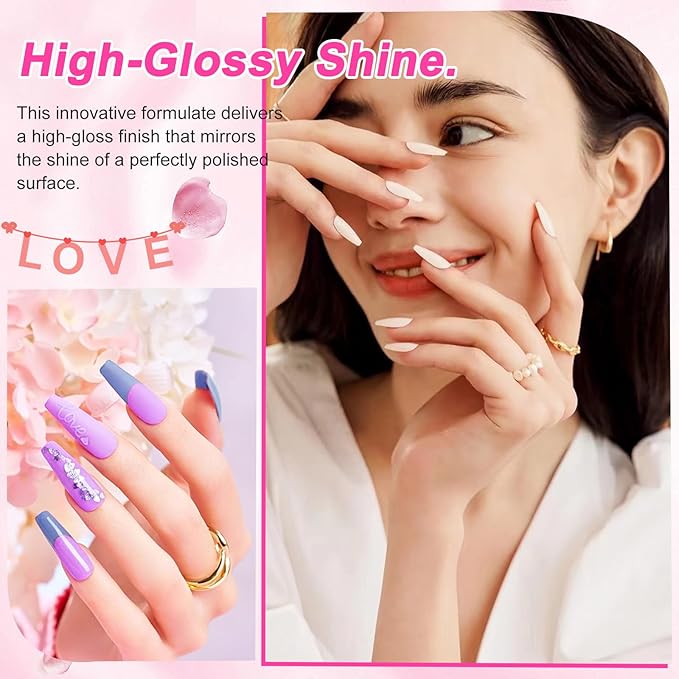 LKEE Gel Nail Polish Kit with U V Light 108W, 65 Pcs Gel Nail Polish Set All Season Gels Nail Kit Essential Manicure Tools for DIY Nails Art Gifts for Women (D3-36SET-SKU3-012001)