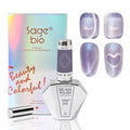 15ml Cat Eye Gel Nail Polish with Magnet Shimmer Glass Bead Effect 05
