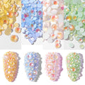 3D Luminous Nail Art Rhinestone Gem Kit Party Theme Luminous 4 Pack(Luminous 1)