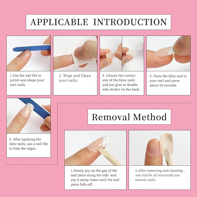 Luxury 3D Rhinestone Gradient Pink Nude Press on Nails Extra Long Stiletto False Fake Nail Tips DIY Fingernail for Wedding Party