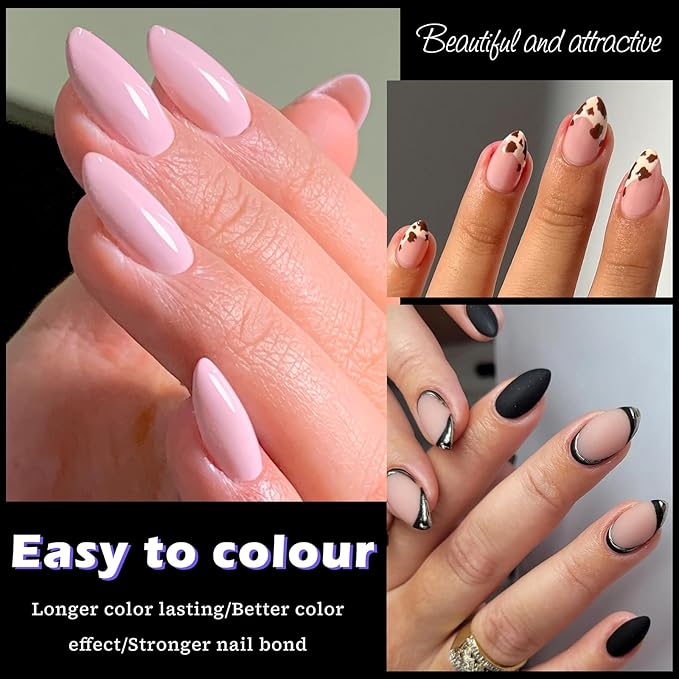 240pc Stiletto Gel Nail Tips Short Fake Nails Clear Press ons Nail, Short Stiletto Nails Tips Acrylic Nails Extension Soft Gel Nails Tip Full Cover Pointy False Nail Clear Artficial Fingernails