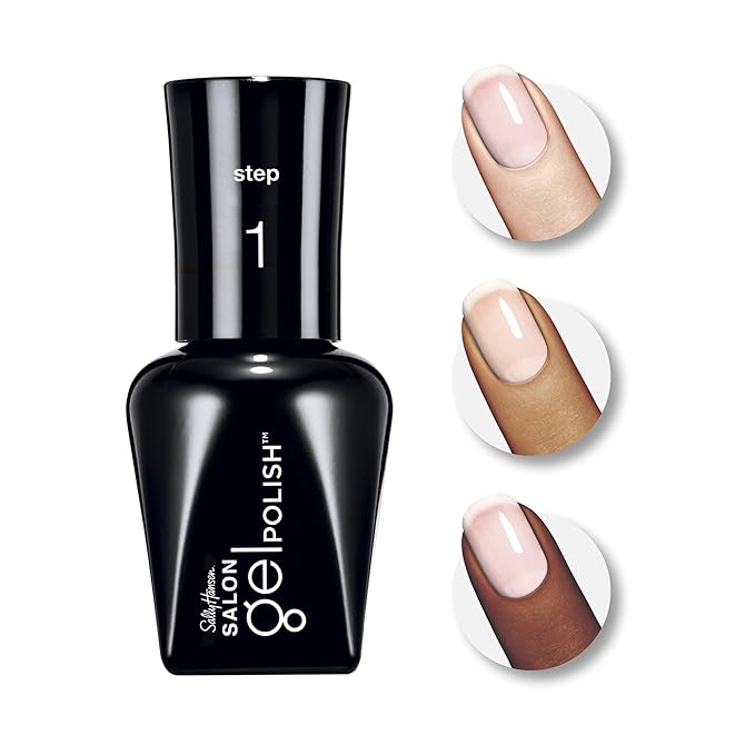 Sally Hansen Salon Pro Gel, Pro-Gel Base Coat, 0.14 Fluid Ounce (Pack of 2)
