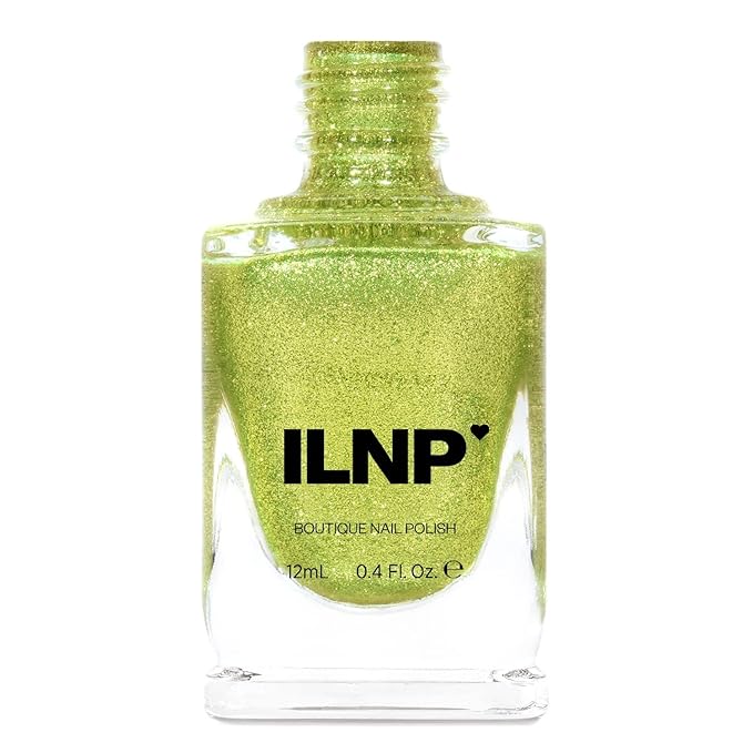 ILNP Short Circuit - Radiant Yellow-Green Ultra Metallic Bright Nail Polish