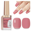 Nail Polish Quick Dry Pink Nail Lacquer Sheer Color, Regular Fast Drying Fingernail Polish Bulk Non Gel Long-Lasting DIY Salon Gift For Women