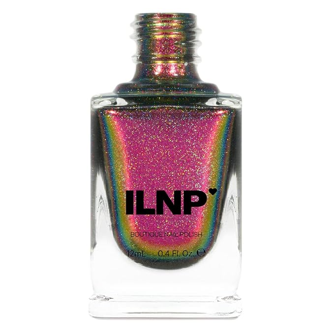 ILNP Cameo (H) - Pink, Purple, Copper, Gold, Green Holographic Ultra Chrome Nail Polish