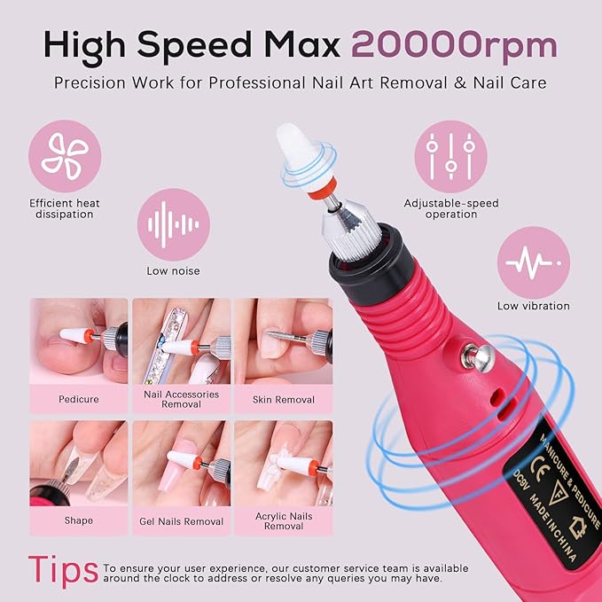 Acrylic Nail Kit for Beginners: Professional Acrylic Powder Set with Everything for Starter - U V Light Nail Drill and Liquid - Full Tools Decoration Tech Gifts for Home Salon Women