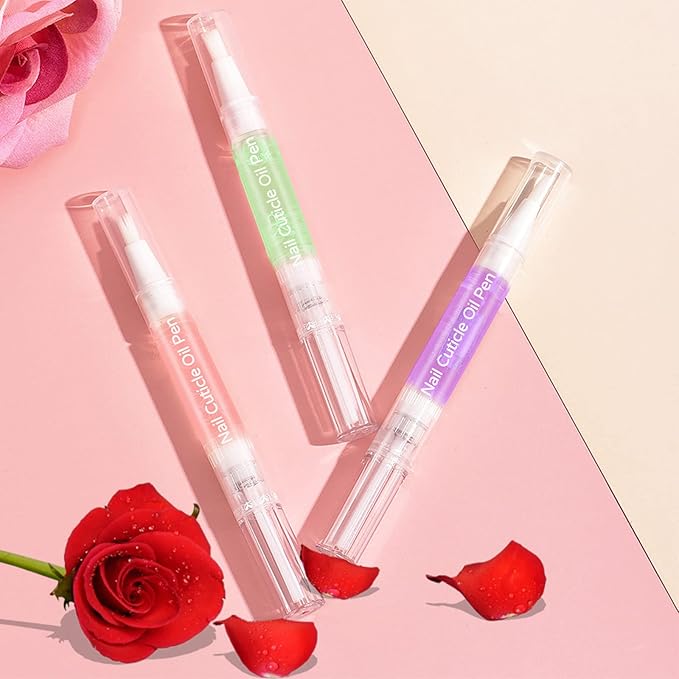 12Pcs Nail Cuticle Oils Nail Nutrition Oil Pen Nail Nourishment Pens 12 Smell Cuticle Revitalizer for Agnail Nourish Skin Nail Care