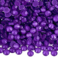 Blinginbox Flatback Rhinestones Round Gems, 1440pcs Luminous Series Glass Stones Neon Gems Non Hotfix Crystal Rhinestones for Nail Charms Crafts Clothes Tumblers,Deep Lilac Neon,SS16.
