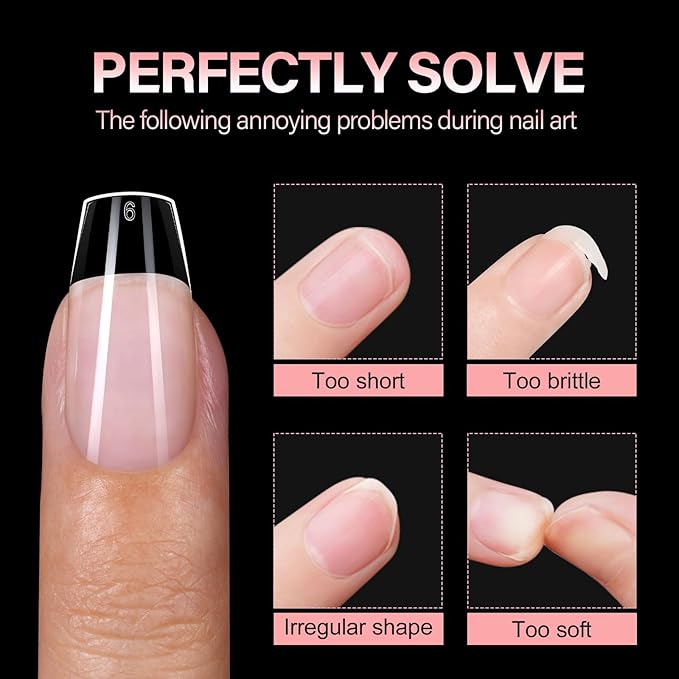 AILLSA Short Coffin Nail Tips for DIY Beginners - 15 Sizes 120pcs Half Matte False Nail Tips Pre-shaped Short Nails Tips, Acrylic Fake Press on Nails Extension