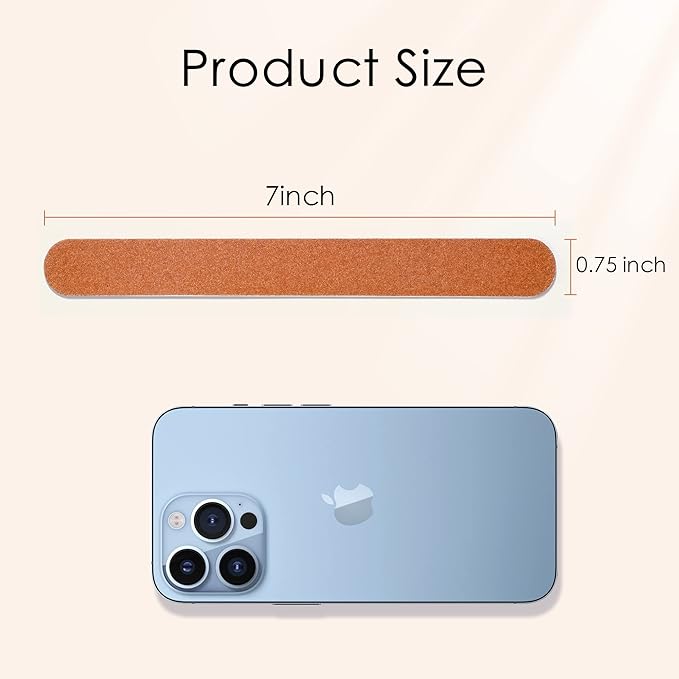 Canvalite Nail File Large Emery Boards for Nails,180 Grit Nail Files for Natural Nails, Thin Emory Nail File Pack Manicure Tool for Home Use 50PCS