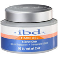 IBD Hard Gel LED/UV Gels, for Nails Extensions & Enhancements, Clear 2oz