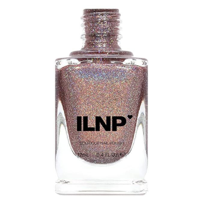 ILNP Close Knit - Rosy Mauve Ultra Holographic Nail Polish