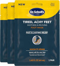 Dr. Scholl's® Tired, Achy Feet Soothing & Reviving Foot Mask, 3 Pair, Warming Booties
