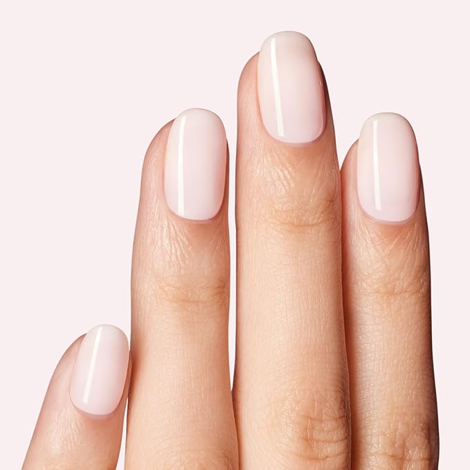 Dashing Diva One Gel Color Starter Kit - Aristocrat - 3-in-1 Base Coat, Baby Pink Nail Color & Top Coat - 8-Piece Manicure Set with LED Gel Nail Lamp