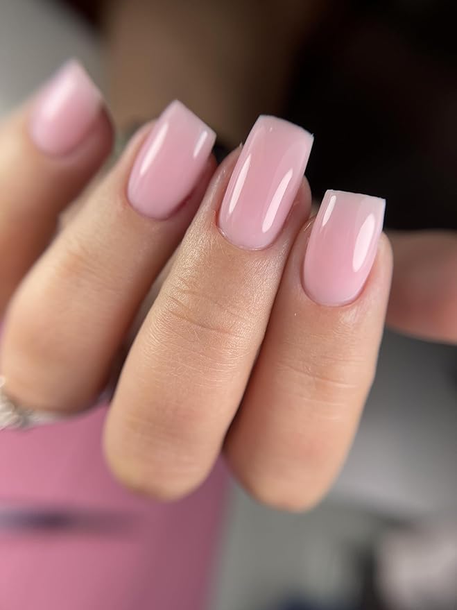 IN.HYPE Express Structure/Liquid Builder Gel/Hard Gel in a Bottle (BIAB) HEMA, TPO-free for Nail Enhancing/Overlays/Strengtenning (Milky Pink)