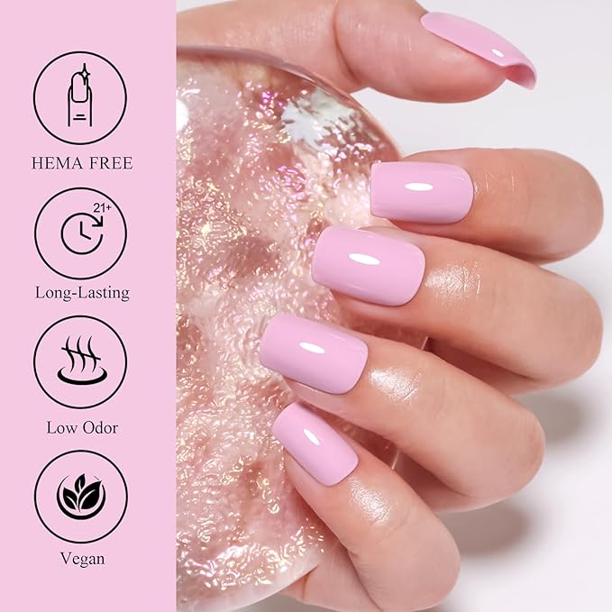 10ml Hema-Free 6 Colors Macaron Gel Nail Polish Neon Yellow Pink Blue Hema Free Salon DIY Gift for Women