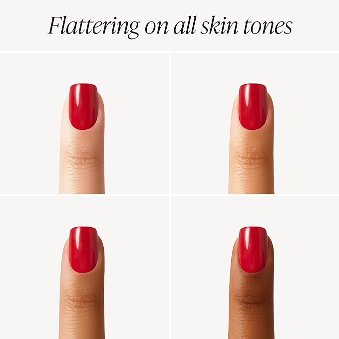 DOONAILS Soft Gel Press On Nails - 30 Pcs Kit with Stickers in 15 Sizes – Red, Short Square – Reusable Glue On Fake Nails, Handmade & Salon-Quality Finish, Vegan & Cruelty-Free, Uñas Postizas