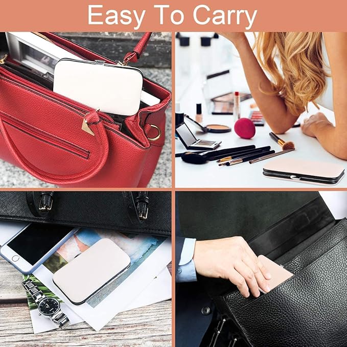 AOMIG Nail Clippers Set, 7 pcs Professional Portable Manicure Kit, Eyebrow Grooming Face Hair Clippers, Stainless Steel Nail Care Tools with Luxurious Leather Case for Travel & Home