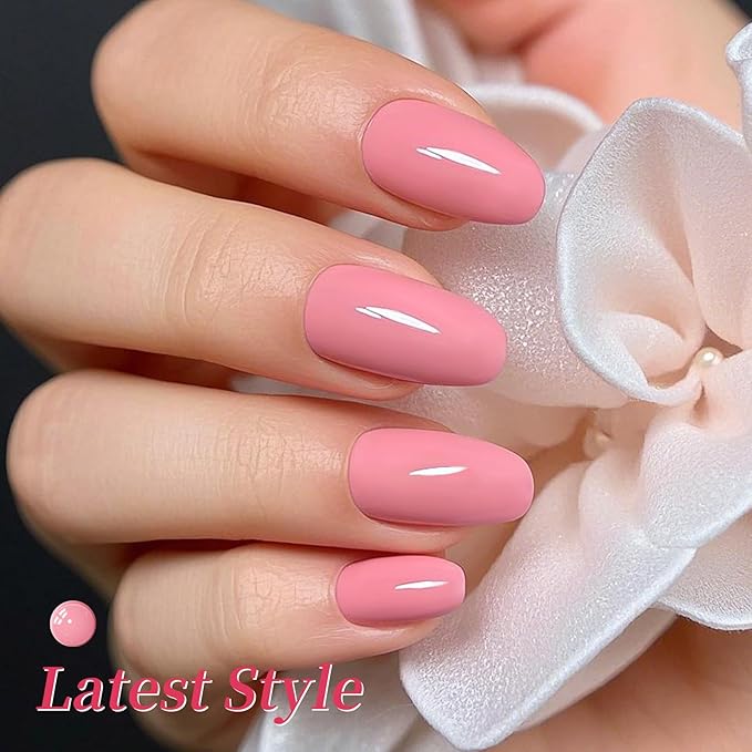 BORN PRETTY Pink Gel Nail Polish Set 6 Colors Sweet Nude Baby Light Pink Soak Off U v Gel Polish Kit for Salon Manicure and Nail Art DIY at Home