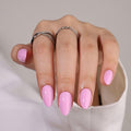RTKHFZE Pink Press on Nails Short-RTKHFE Press On Nails Short Almond Nails Soft Gel Fake Nail with Nail Glue, Reusable Glue On Nails in 16 Sizes - 32 Pcs False Nails Fit Perfectly Kit for Gift Idea