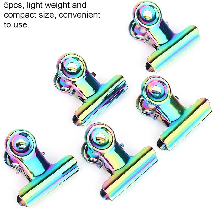 5pcs Nail Extension Curve Clips, Stainless Curve C Nail Curvature Pinching Clips Nail Art Accessories, Finger Extension Kit DIY Manicure Tool for Women Girls