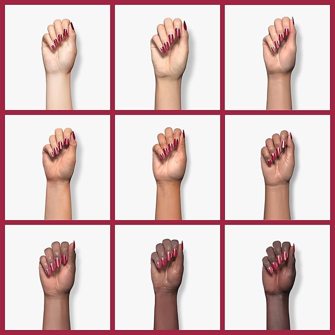 Sally Hansen Salon Gel Polish Nail Lacquer, Red My Lips, 0.14 Fl Oz
