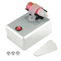 Electric Paint Shaker for Model Hobby Kits & Miniatures - Professional Vortex Mixer for Dropper Bottles, Pots & Square Jars - Hands-Free Agitator for Airbrush Paints & Tattoo Inks (3200 RPM)
