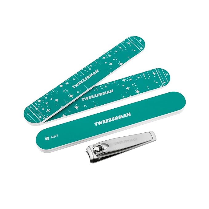 Tweezerman Majestic Turquoise Manicure Set
