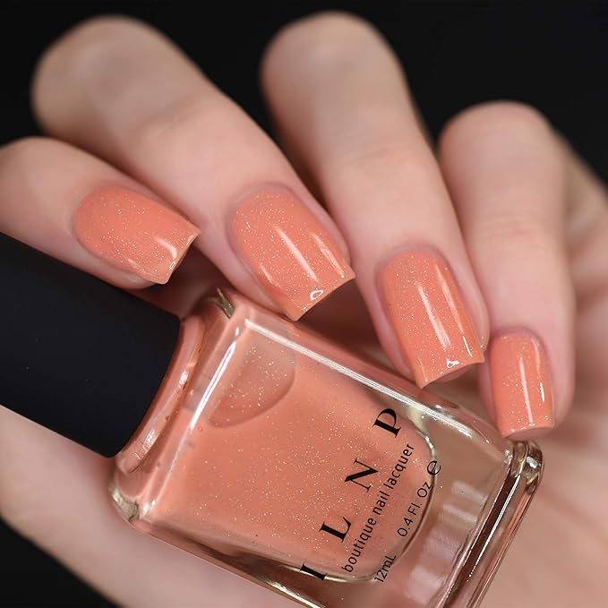 ILNP Dreamsicle - Creamy Melon Holographic Nail Polish