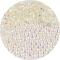 NCB Nancybeads 1500pcs Flatback Round Glass Nail Art Rhinestones Crystal for DIY Making Accessories Shoes, Clothes, Face Art, Bags, Manicure (Starry Meteor, SS20 1500pcs)