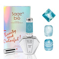 Cat Eye Gel Nail Polish 15ml Sky Pulse, Magnetic Shimmer Glass Bead Effect, UV LED Soak Off Nail Gel, Home DIY Nail Art Kit