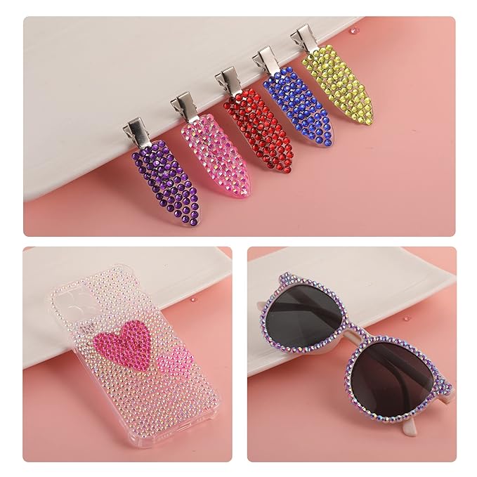 30000PCS Pink AB Resin Flatback Rhinestones Kit, Jelly Resin Non-Hotfix Rhinestones for Crafts DIY Design, Tumblers, Clothes, Makeup, Nail Art 2mm, 3mm, 4mm, 5mm