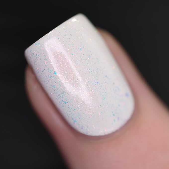 ILNP The Alchemist - Vivid Orange, Green Iridescent Topper Nail Polish
