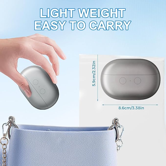 Easy Clip Nail Clippers, New 3-in-1 Automatic Nail Clippers with Polishing & LED Light, Storage, Painless Fingernail Toenail Trimmer for Seniors, Baby and Adults(White)