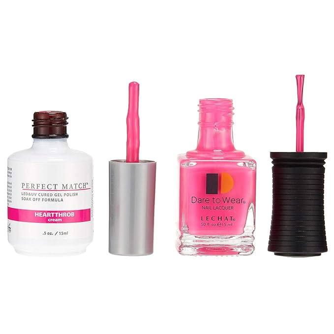 LeChat Perfect Match Gel Polish, Heartthrob, 0.5 fluid_ounces (PMS200)