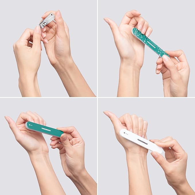 Tweezerman Majestic Turquoise Manicure Set