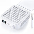Makartt Professional Mini Nail Dust Collector – Powerful Dust Collector Nail Tech Quite Suction Machine for Acrylic Nails Manicure & Pedicure Salon & Home Use Includes 10pcs Filters & Dust Brush