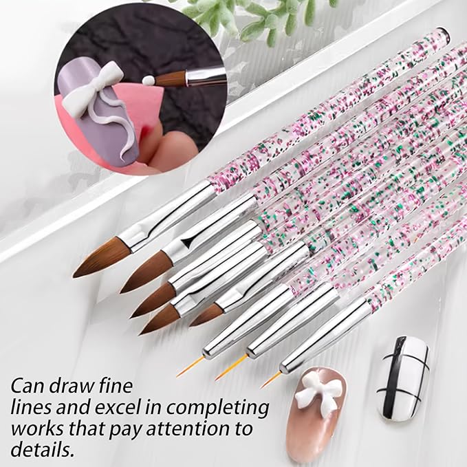 Professional Nail Art Brush Dotting Tools Kit (N31 Black)