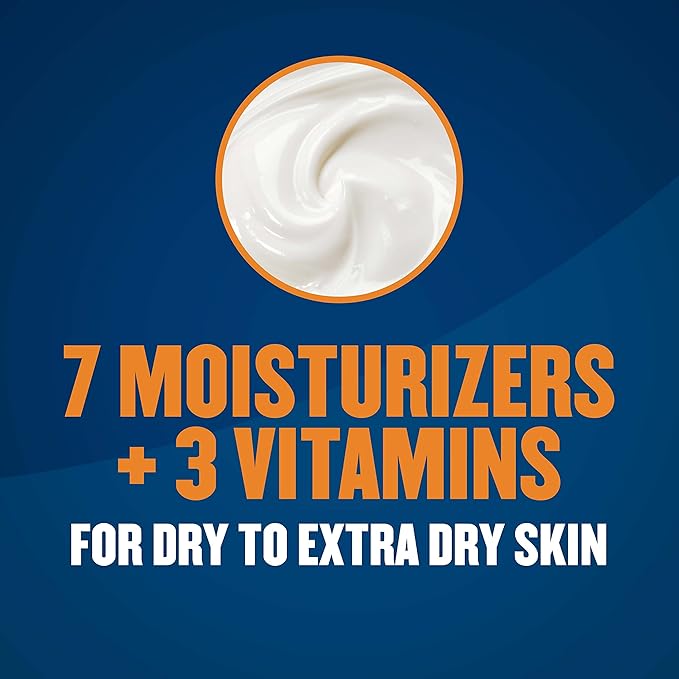 Gold Bond Rough & Bumpy Daily Skin Therapy Cream, 8 oz Cream With 7 Moisturizers & 3 Vitamins
