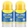 60% Urea Foot Cream Stick with 2% Salicylic Acid, Urea Foot Care Stick & Cream - Moisturizer for Dry, Cracked Skin on Feet, Knees, Elbows & Hands - Hydrates & Repairs Rough Skin 2Pack